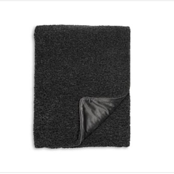 Hudson Park Collection Teddy Throw 50in*70in(127cm*178cm) - Picture 1 of 2